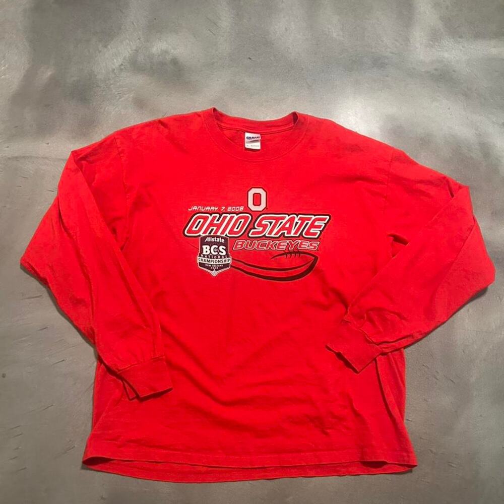 Gildan Red T-Shirts Very nice 2008 ohio state XL